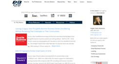 Desktop Screenshot of news.b2bcfo.com